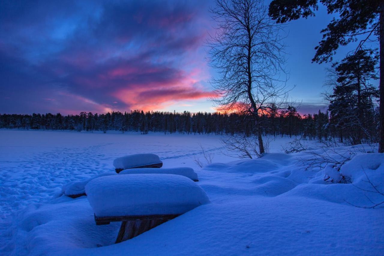 Moekki - The White Blue Wilderness Lodge Inari Kültér fotó